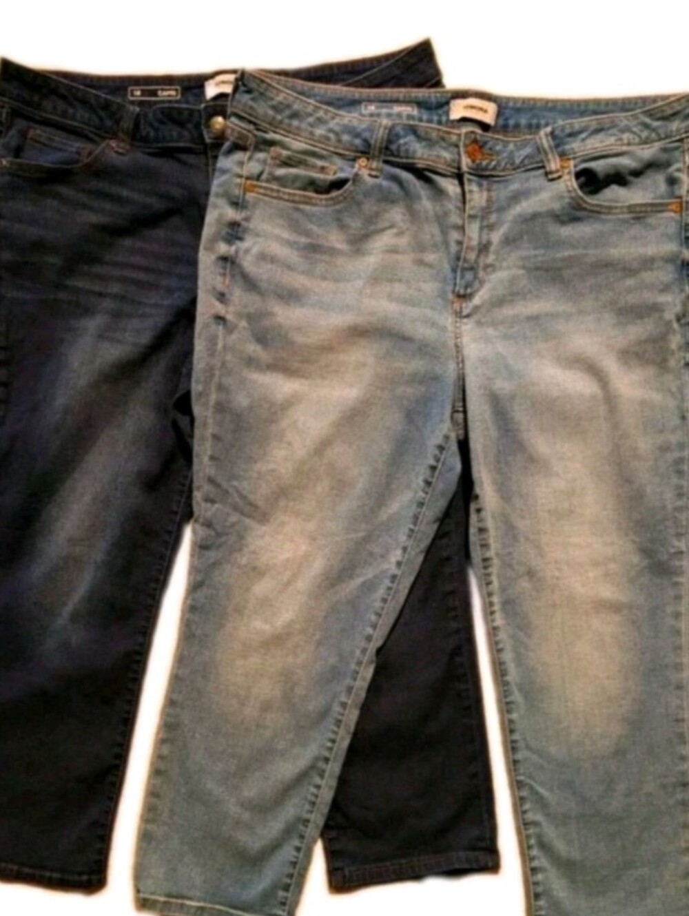Sonoma Women’s Ankle Jeans - Light Blue & Dark Blue Duo